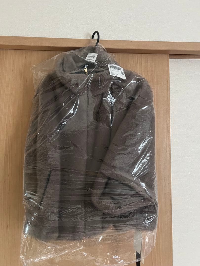 【エイミーロウ Eimee Law 】ミンクファースタンドネックショートコー ト