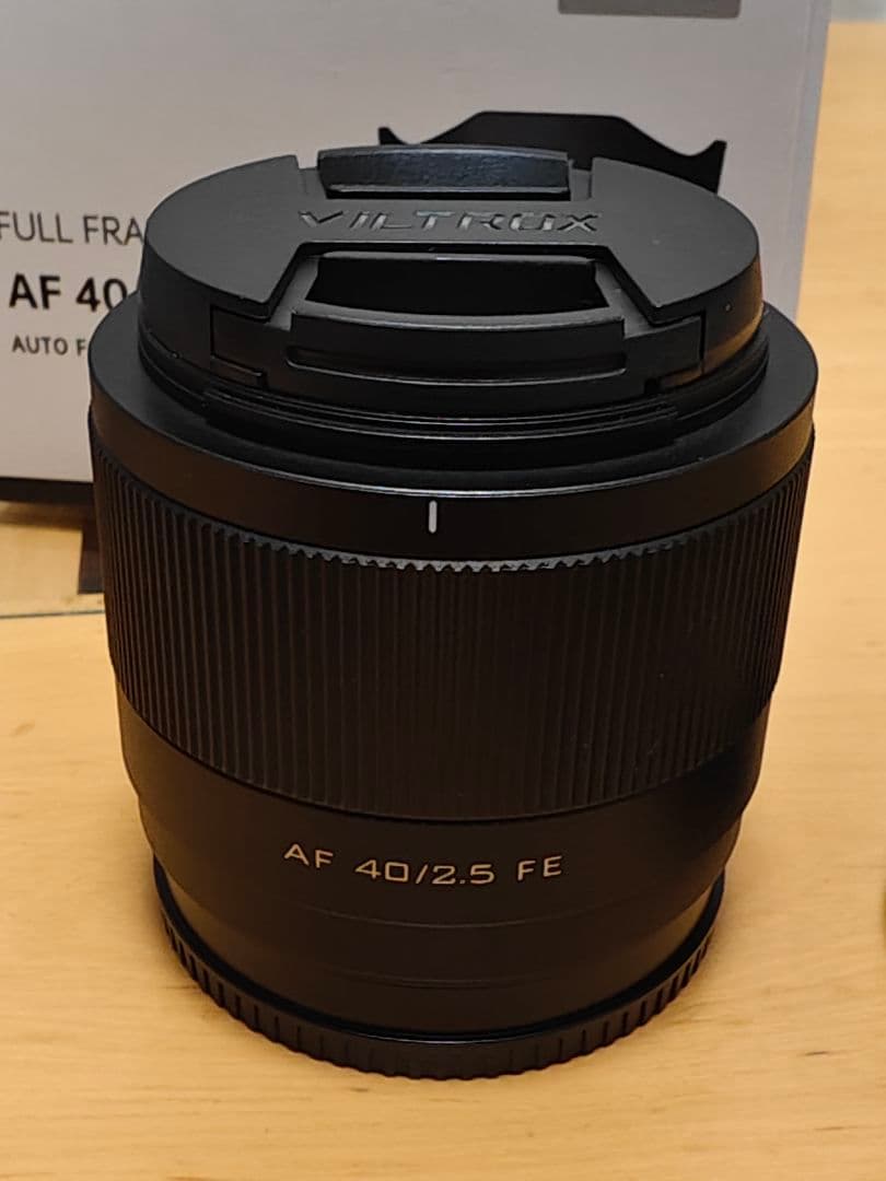 【美品】VILTROX AF 40mm F2.5 FE Eマウントレンズ