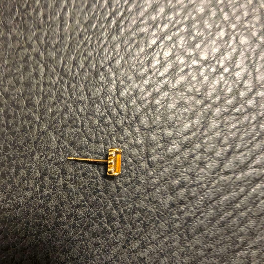 enasolunaエナソルーナ/シトリン ピアス(片耳)