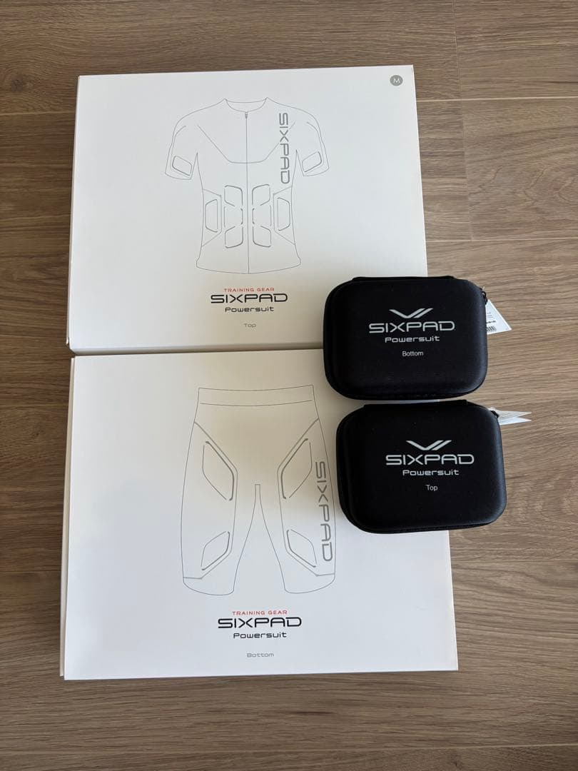 シックスパッドパワースーツ 上（Mサイズ）下（Mサイズ）メンズ