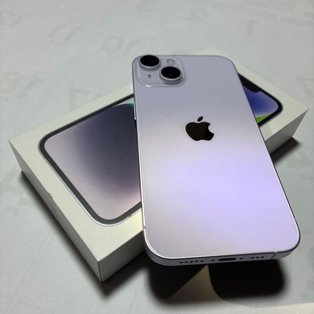 Apple iPhone14 128GBパープル 本体 状態非常に良い