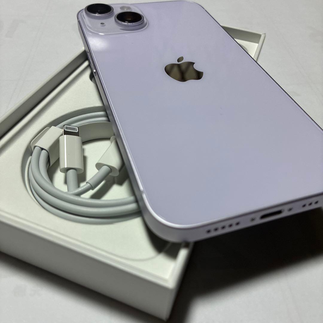 Apple iPhone14 128GBパープル 本体 状態非常に良い