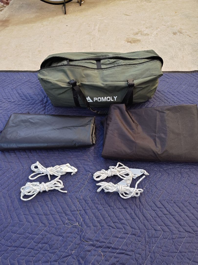 POMOLY パップテント煙突穴付 STOVEHUT TC