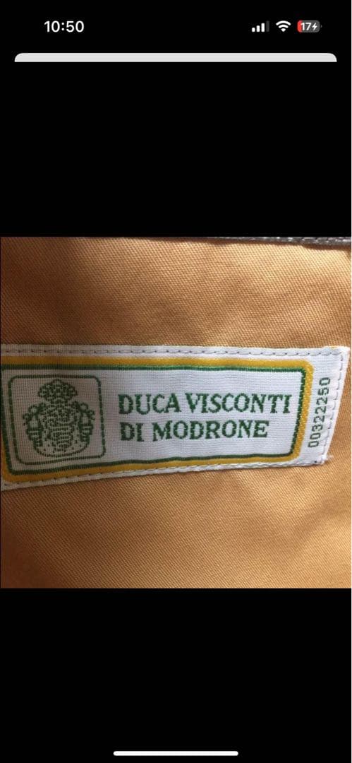 コーデュロイ　スーツ　セットアップ　イタリアブランド Duca Visconti