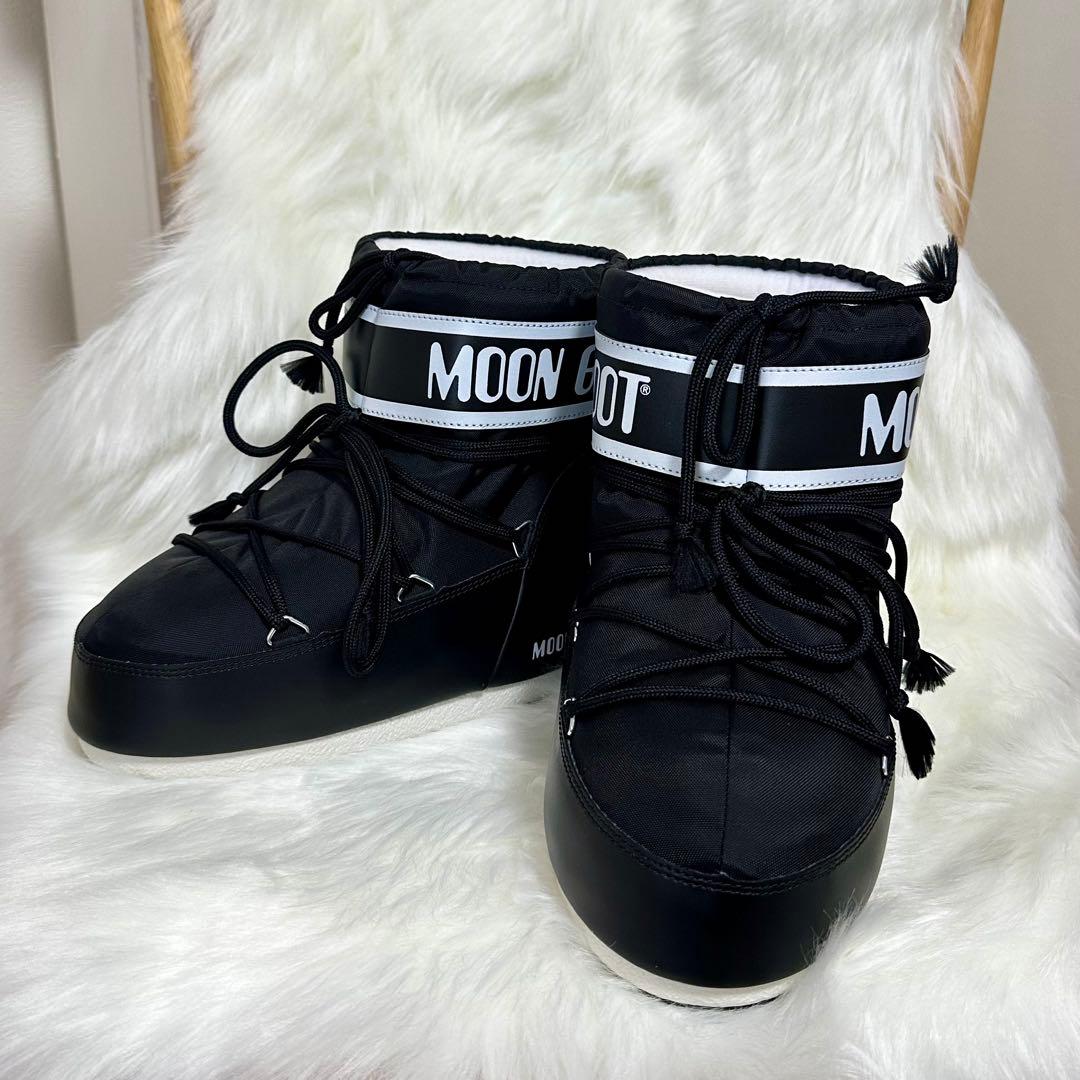 moon boot 36/38サイズ　ショート丈　黒