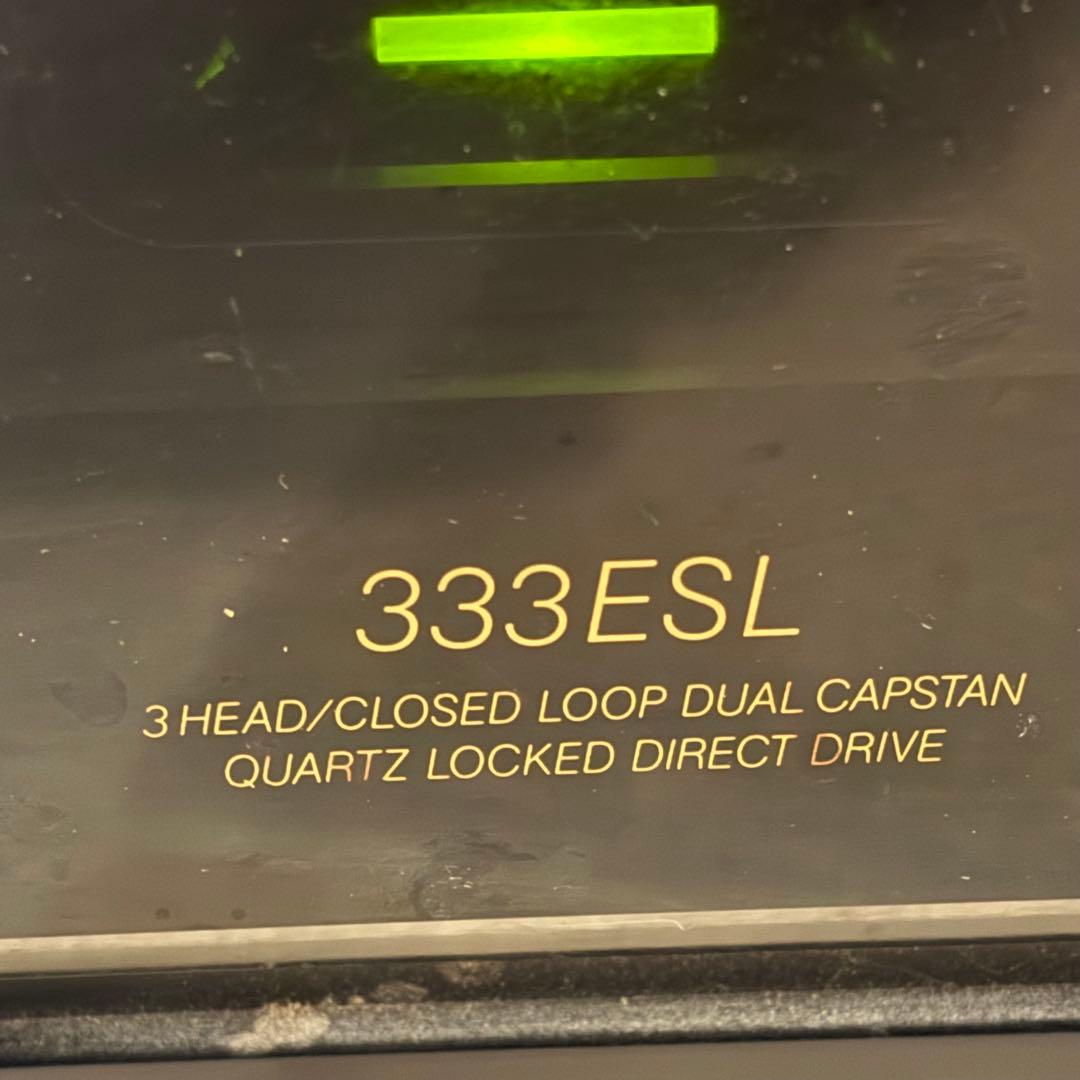 SONY ソニーTC-K333ESL3ヘッドカセットデッキ ジャンク通電確認のみ