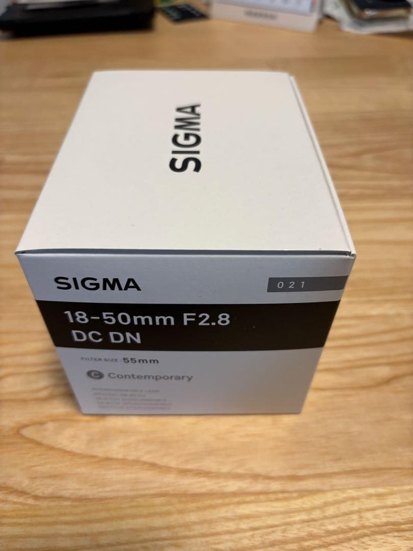 シグマ 18-50mm F2.8 DC DN キャノン RF-S 新品未開封