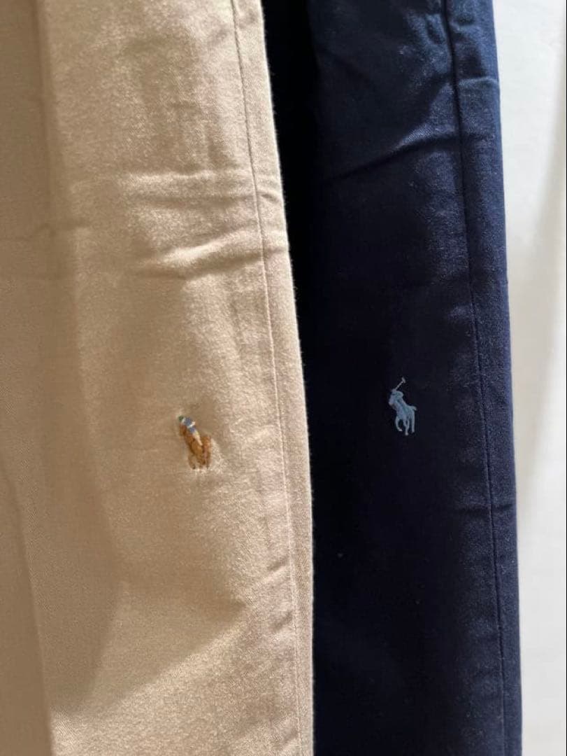 RALPH LAUREN for BEAMS ビッグチノ 31/30 膝ポニー