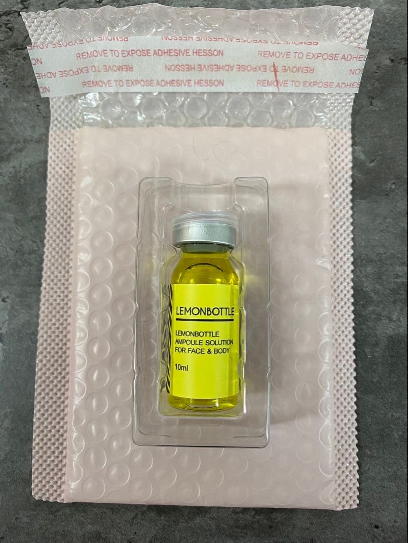 ココア　韓国で話題沸騰！レモンボトル　箱無し　ホームケア可能