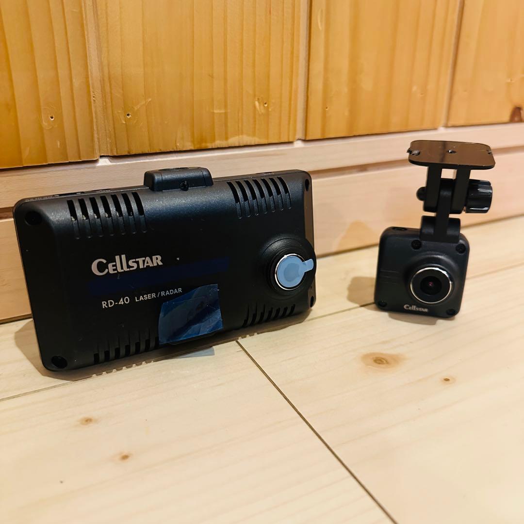 【常時電源付】セルスター RD-40 レーザー&レーダー付ドライブレコーダー