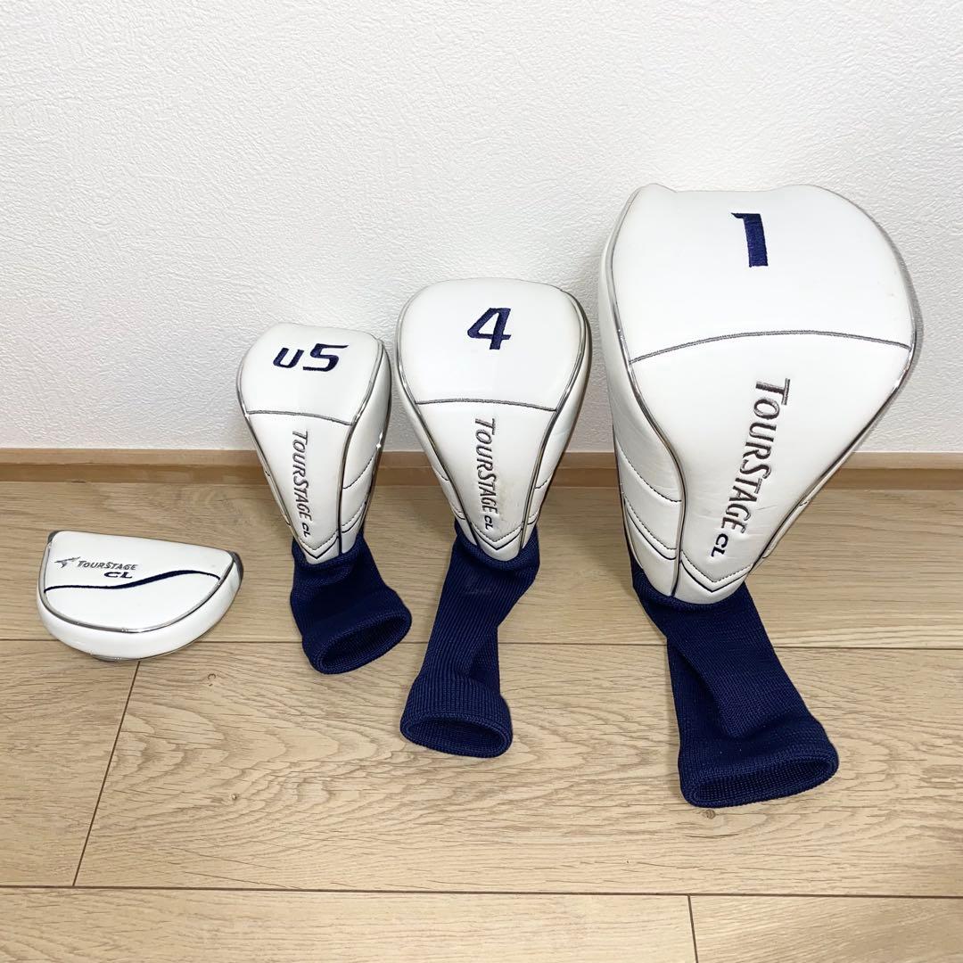 TOURSTAGE CLレディース用ゴルフクラブセットL☆初心者キャディバッグ付