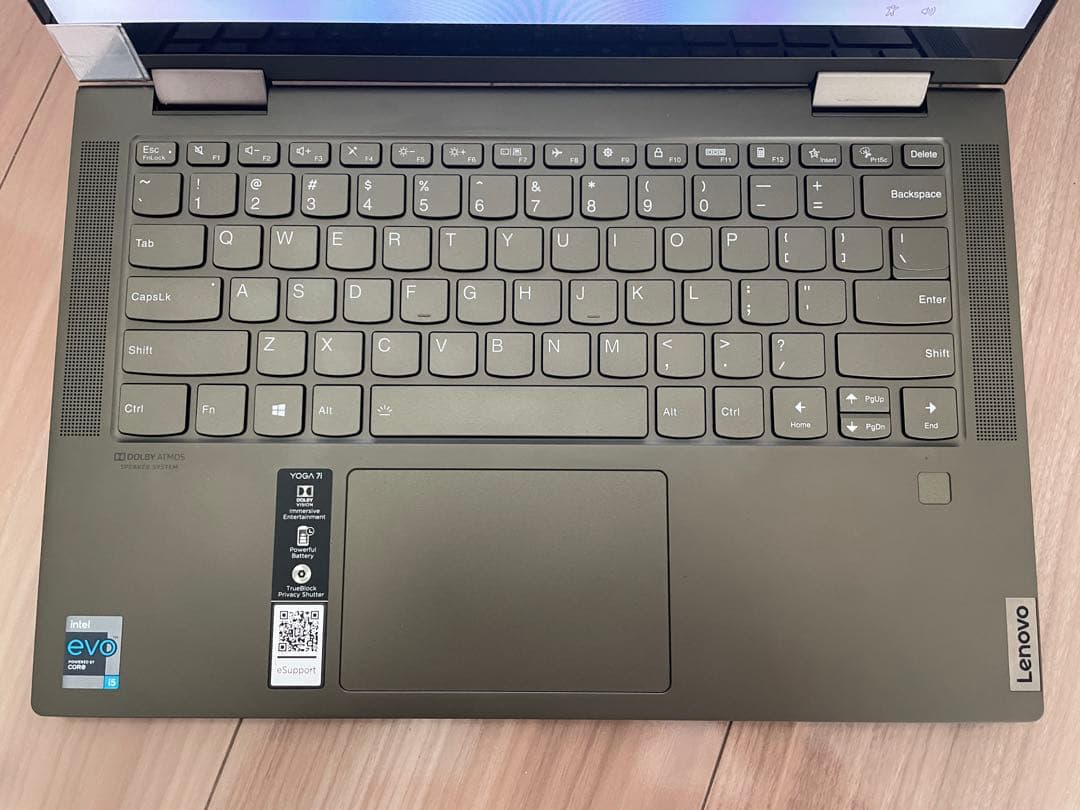 【ジャンク】レノボ Yoga7i 14ITL5 i5 12GB 512GB US