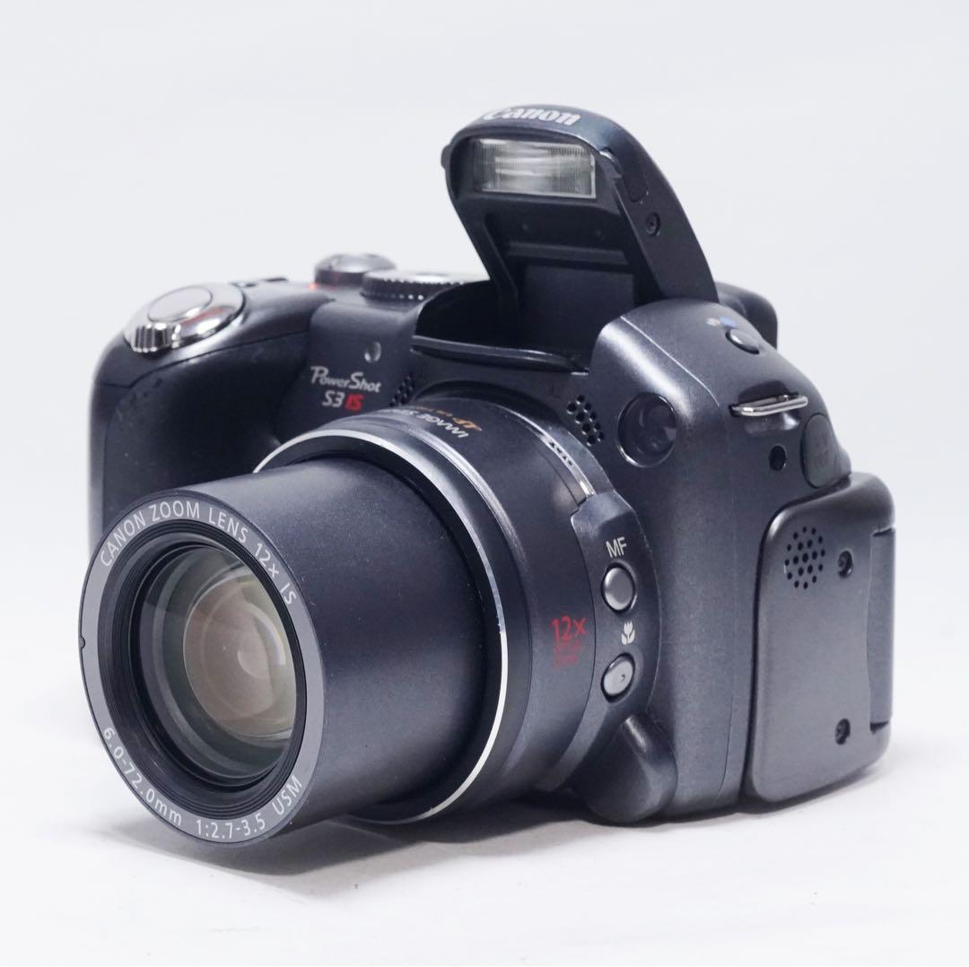 動作確認済み 美品 Canon Power shot S3 IS ブラック