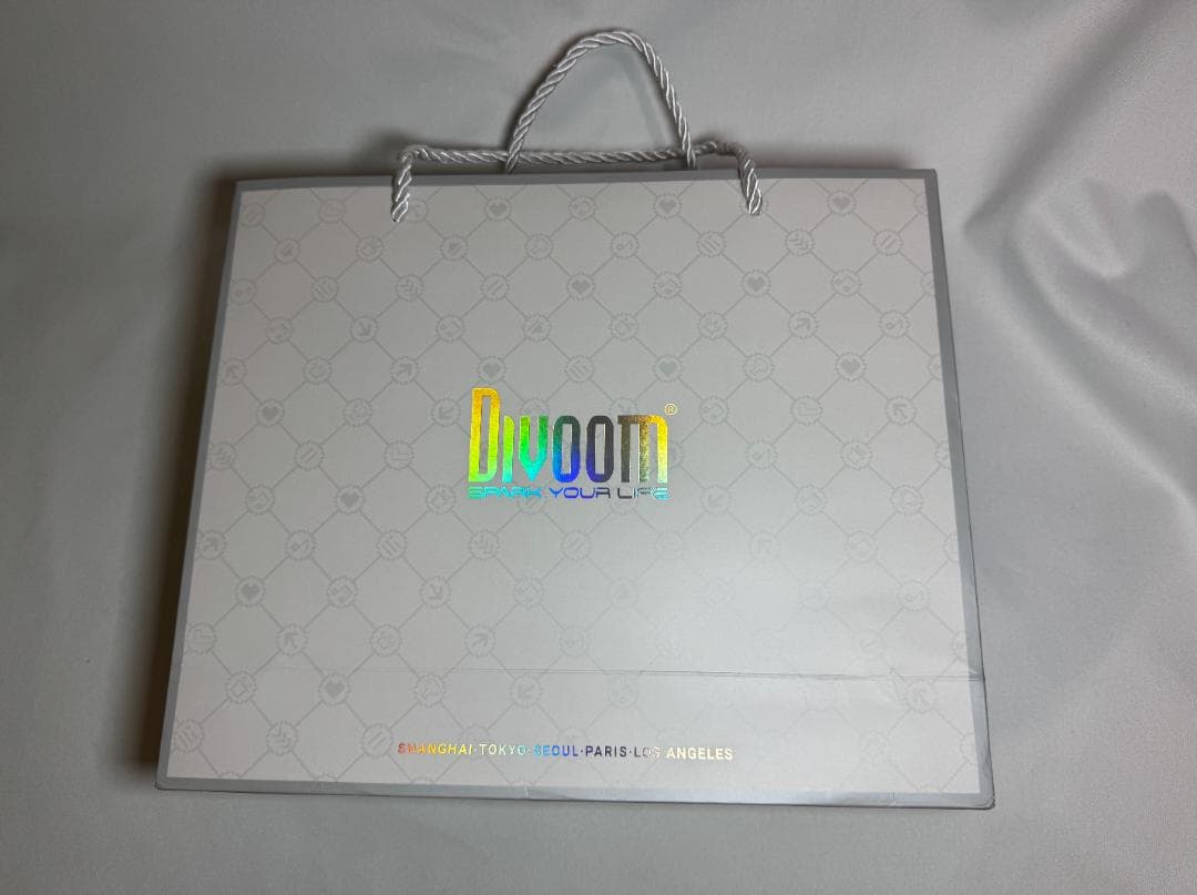 Divoom Times Frame デジタルフォトフレーム オーロラホワイト