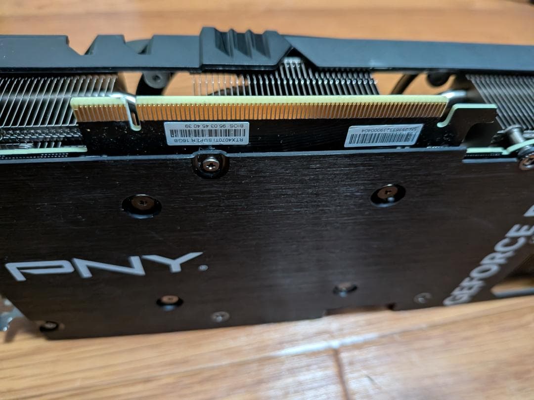 PNY RTX 4070 Ti Super 16GB ※コネクタ訳あり