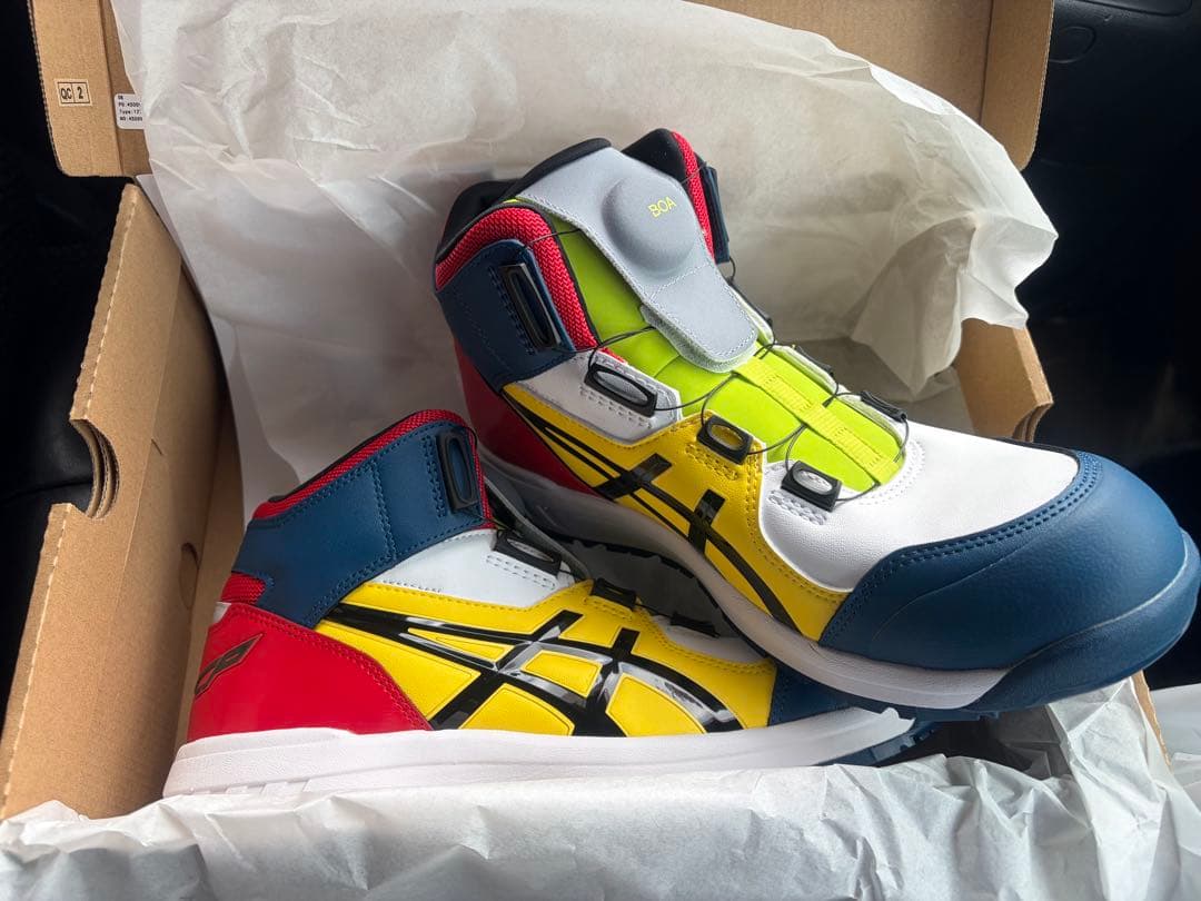 アシックス 安全靴 限定カラー ウィンジョブCP304 BOA LC 27cm