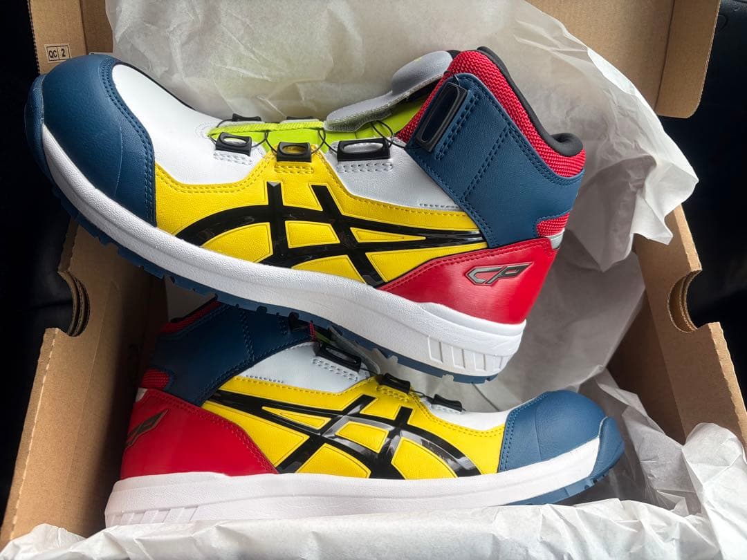 アシックス 安全靴 限定カラー ウィンジョブCP304 BOA LC 27cm