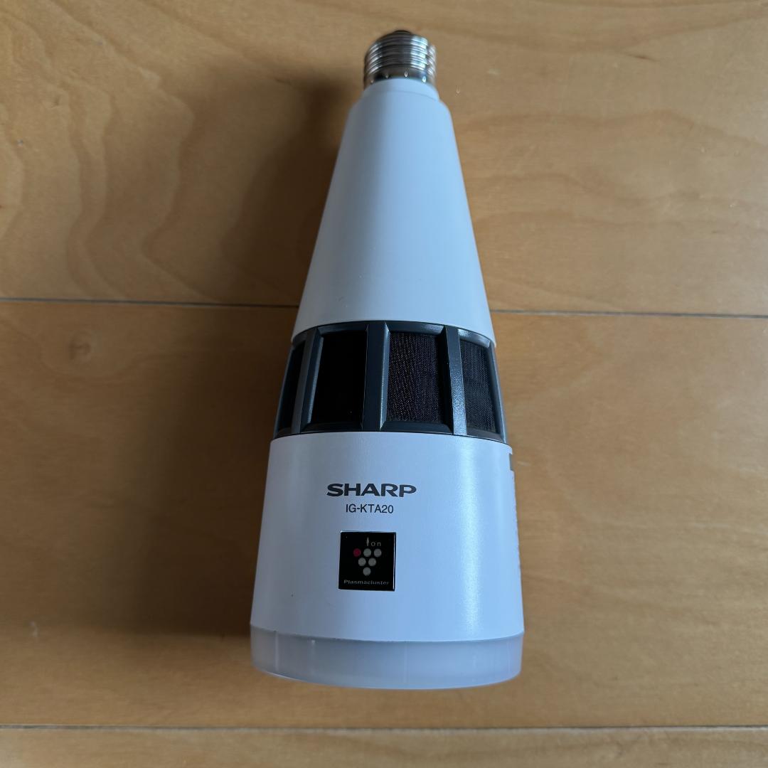 シャープ プラズマクラスター イオン発生機 LEDホワイト IG-KTA20