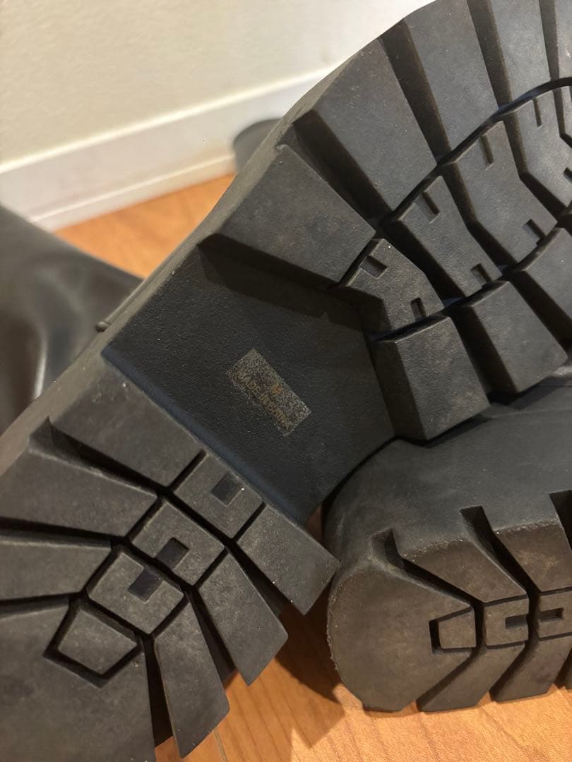 R&E ブラック ロングブーツ Mサイズ