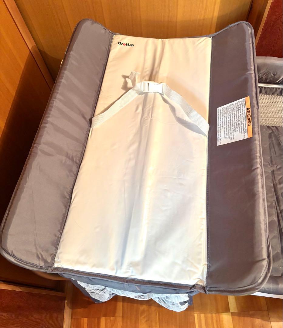 Brotish 折りたたみ式ベビーベッド YXC311 多機能