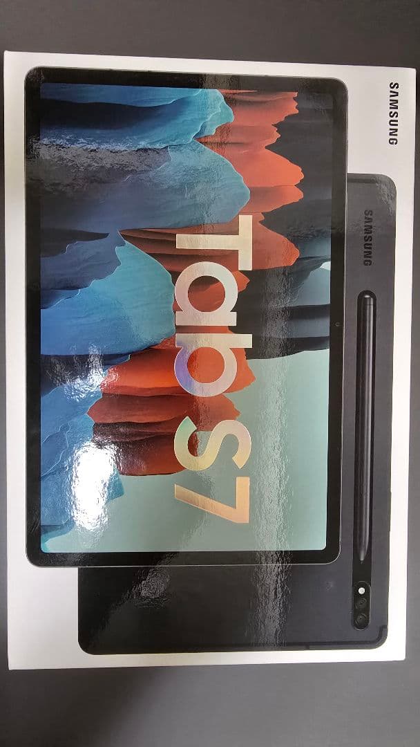 【美品】Galaxy Tab S7 256GB本体 + 純正Sペン・ケース付属