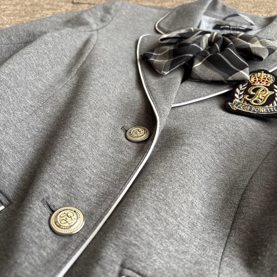 美品 ポンポネット 組曲 160 4点セット 受験 卒服