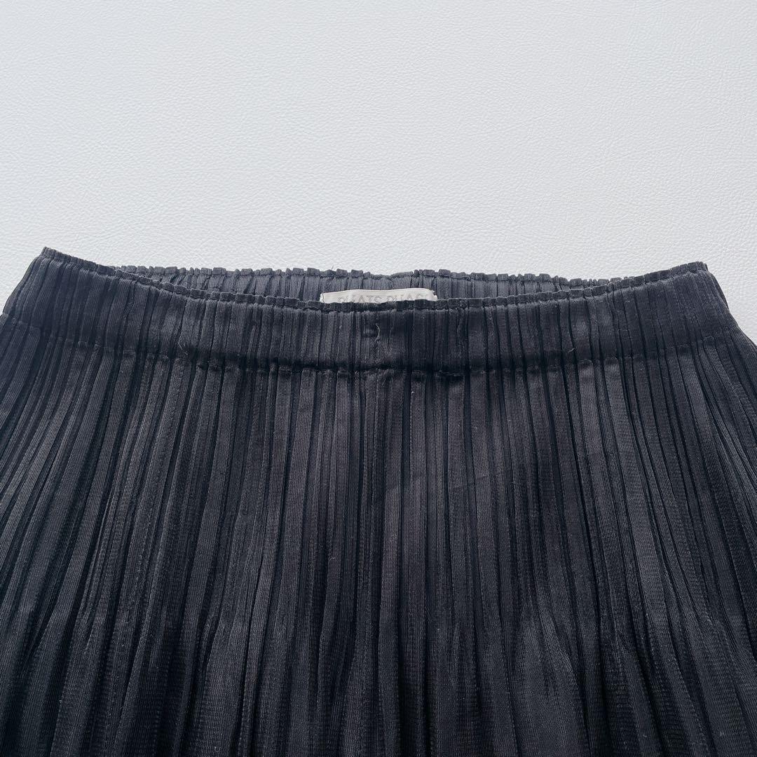 美品✨プリーツプリーズ　サルエルパンツ　プリーツパンツ　黒　サイズ3