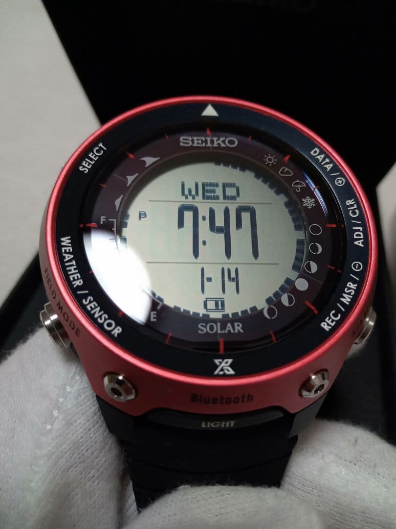 【⭕️未使用品】SEIKO　プロスペックス　ランドトレーサー　ソーラー搭載