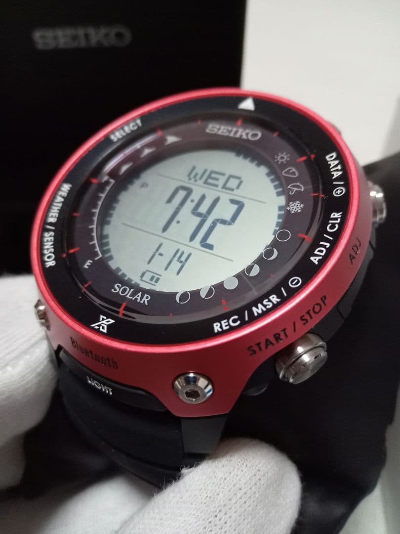 【⭕️未使用品】SEIKO　プロスペックス　ランドトレーサー　ソーラー搭載