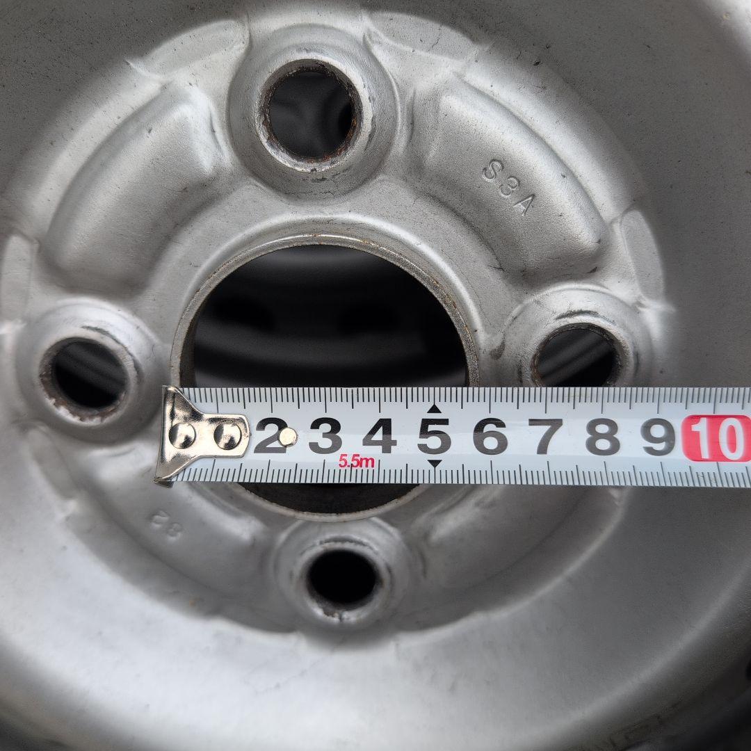 バリ山！ダンロップ スタッドレスタイヤ ミニキャブ 22年製 145/80r12