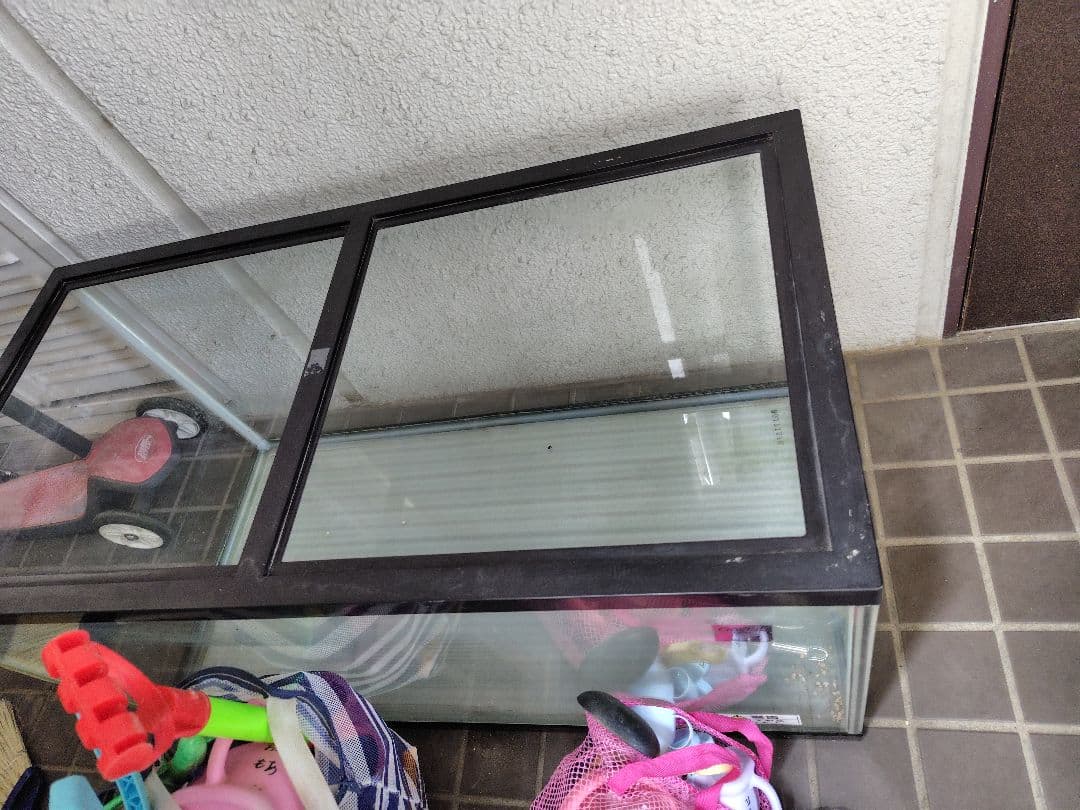 90cmと60cmガラス水槽セット