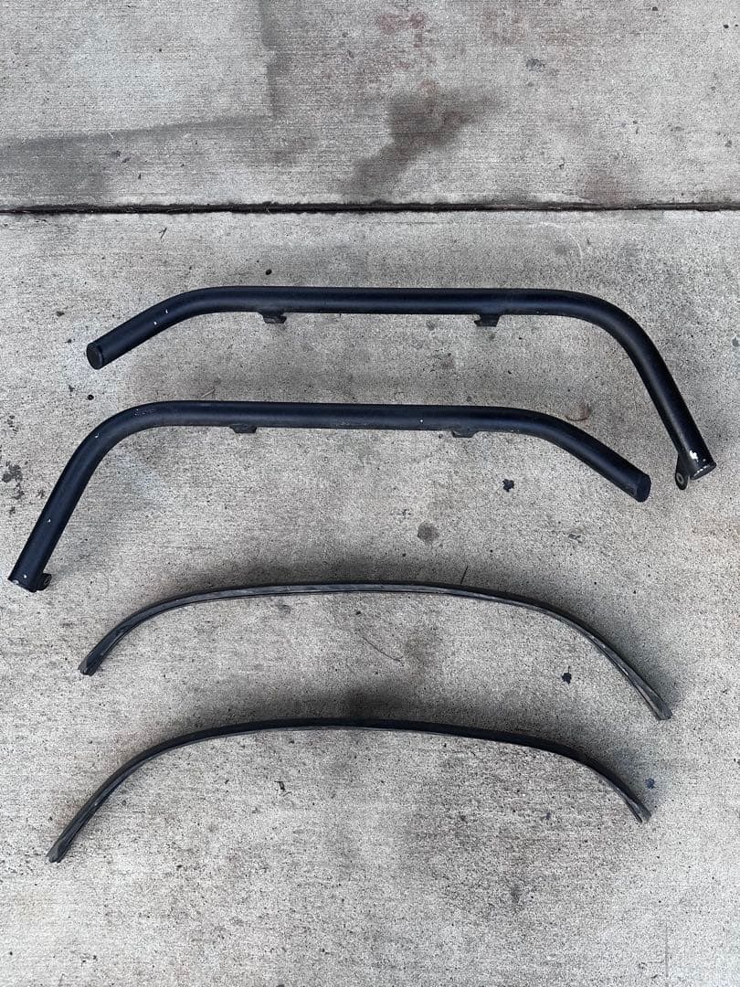 ランクル76 簡易オーバーフェンダー　前後