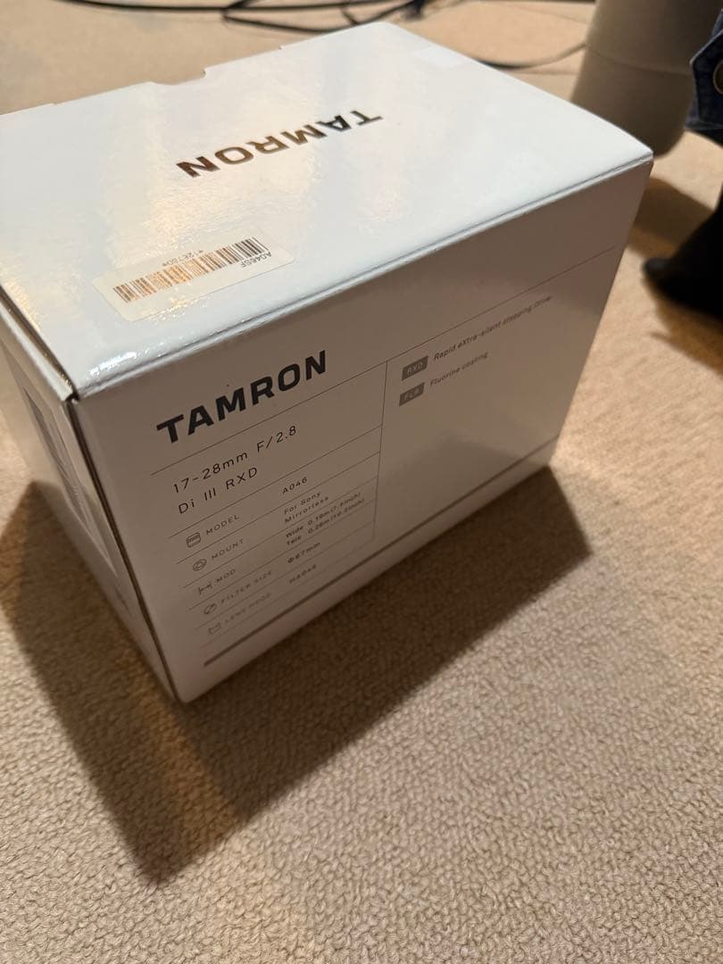 TAMRON17-28mm F/2.8 Di III RXDソニーEマウント