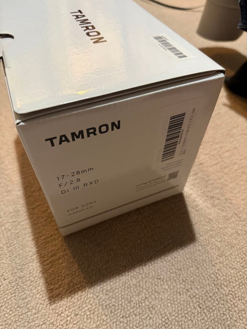 TAMRON17-28mm F/2.8 Di III RXDソニーEマウント