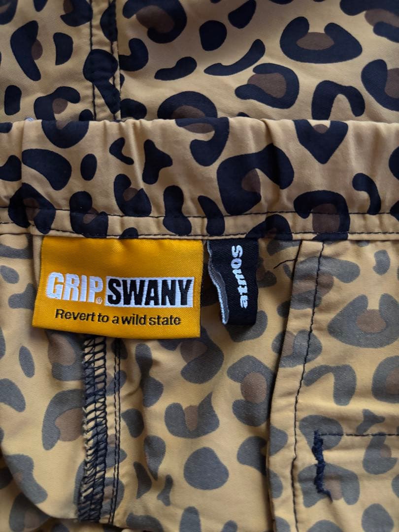 GRIP SWANY X atmos ギアショーツ　パンツ　レオパード　M