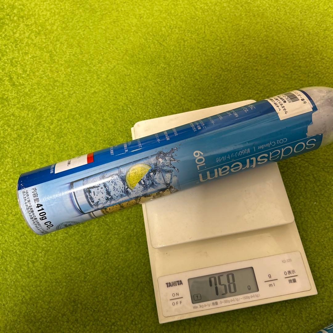 ミドボン充填低コスト　ソーダストリーム　　充填アダプター+シリンダー3本+ボトル