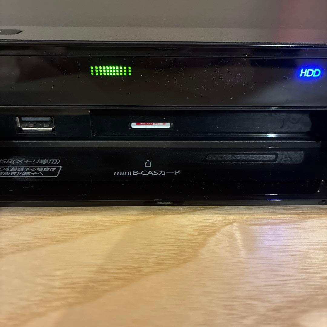 【美品】TOSHIBA REGZA DBR-W2007 ブルーレイレコーダー