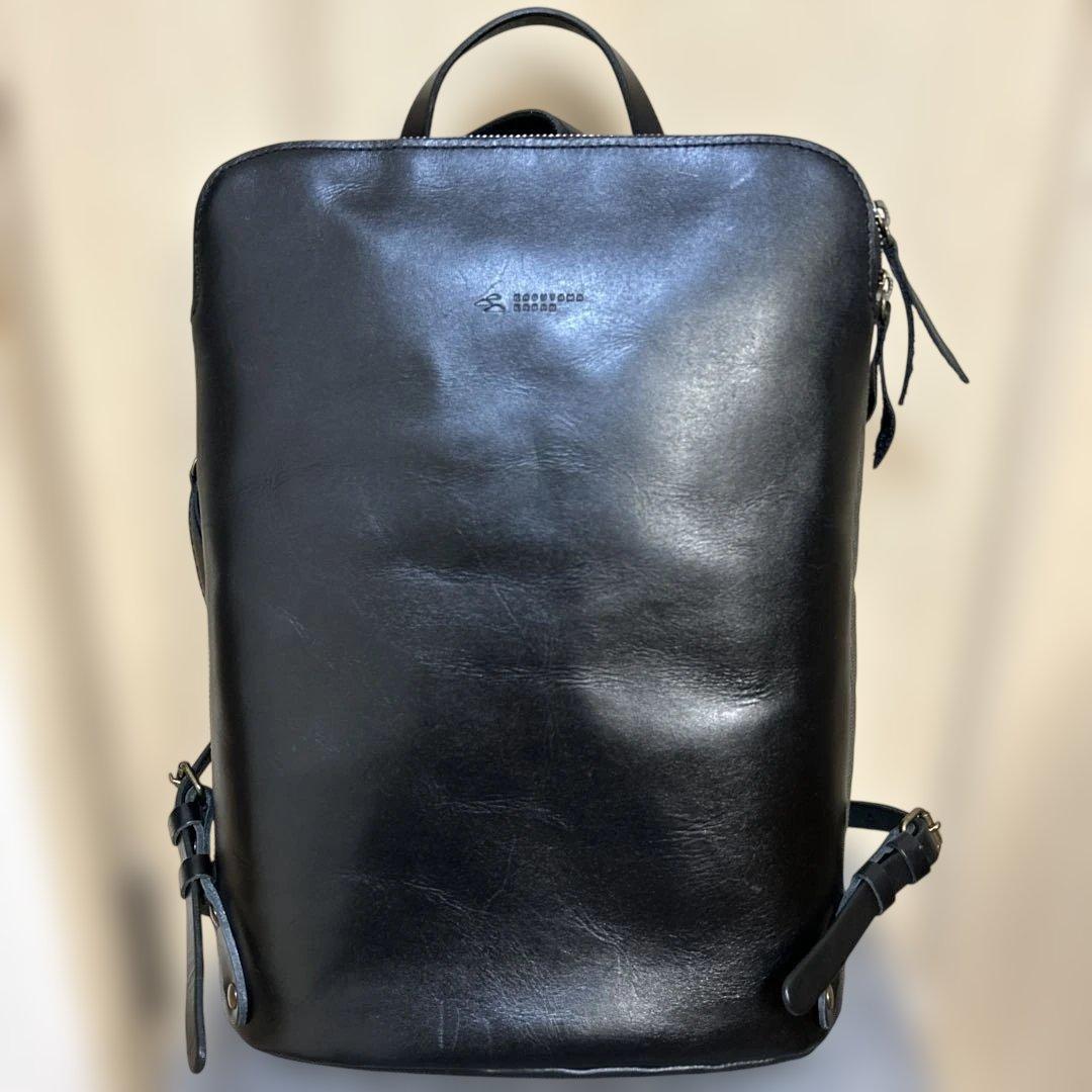 香久山鞄KAGUYAMA KABAN革と帆布のお出かけリュック未使用品完売