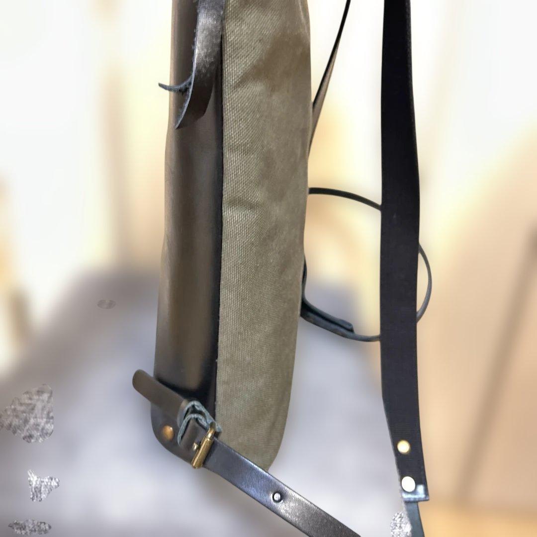 香久山鞄KAGUYAMA KABAN革と帆布のお出かけリュック未使用品完売