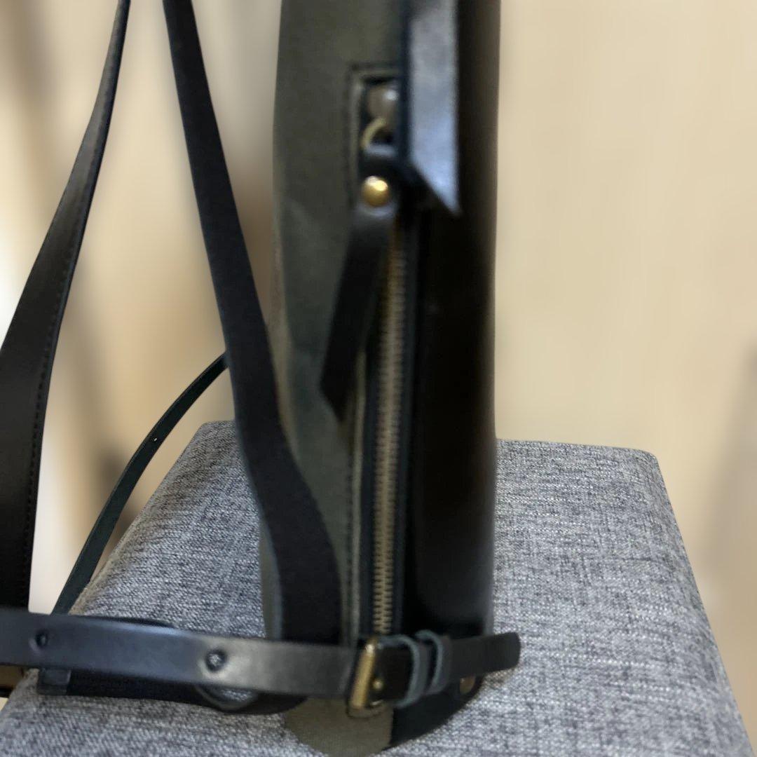 香久山鞄KAGUYAMA KABAN革と帆布のお出かけリュック未使用品完売