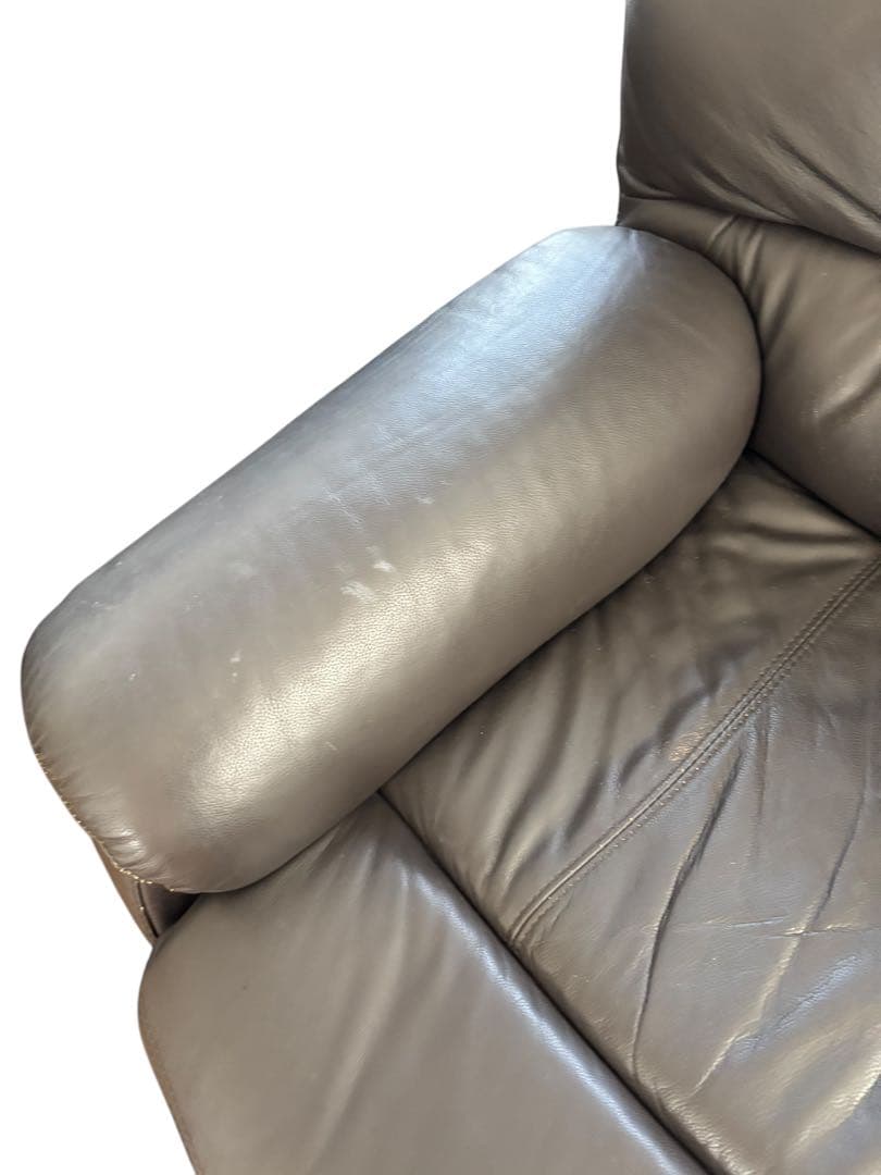 限定配送 電動リクライニングソファ NITORI 3人掛け用 動作品 羽 F