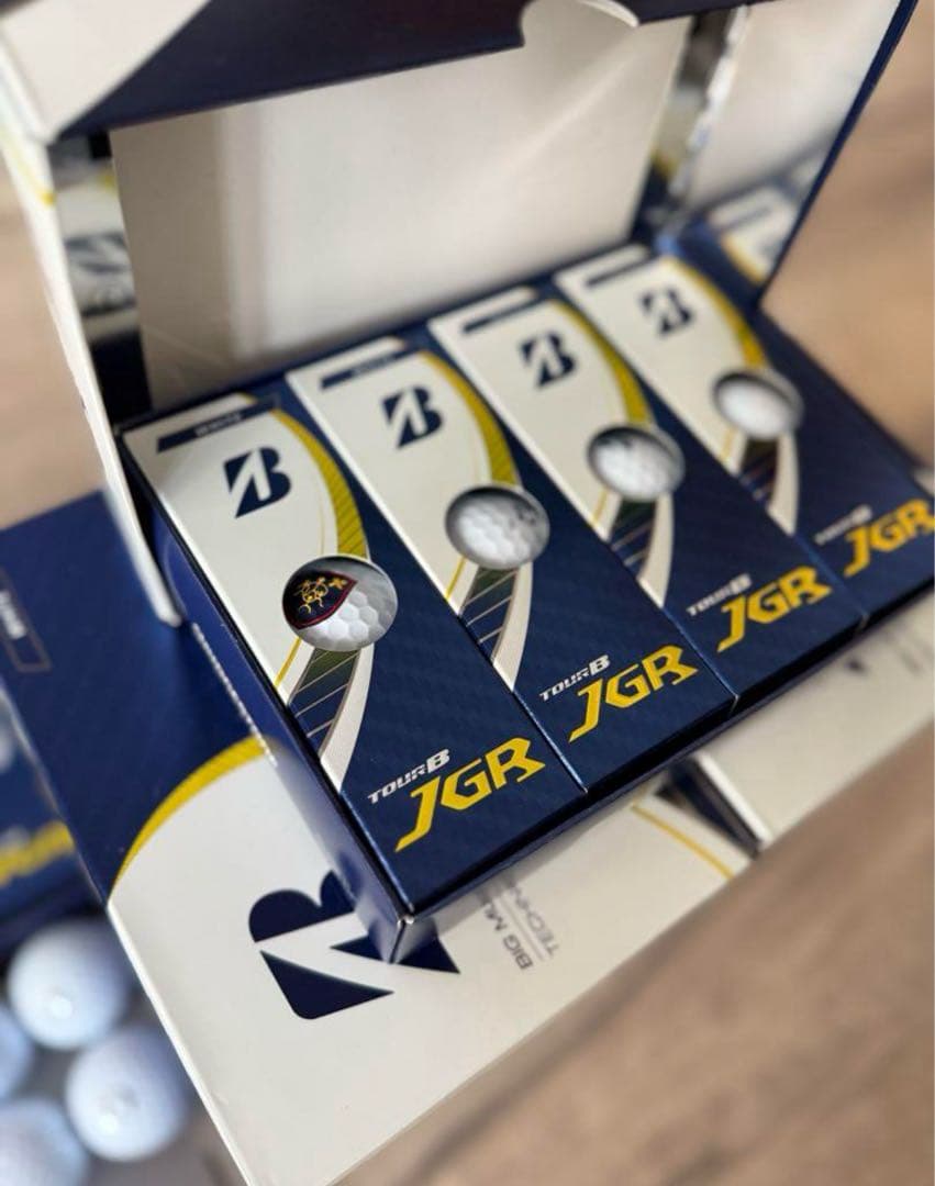 ✴︎新品未使用✴︎ブリヂストンゴルフ JGR 2ダース(24個入り) 慶應ロゴ入り