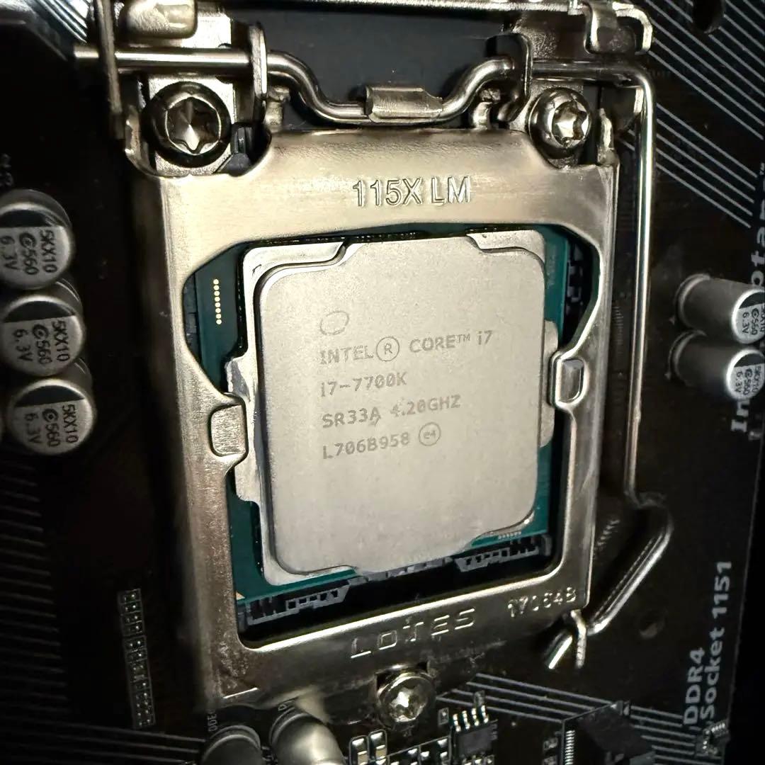 i7-7700K Z270 DDR4×4 マザーボード 動作未確認 ジャンク
