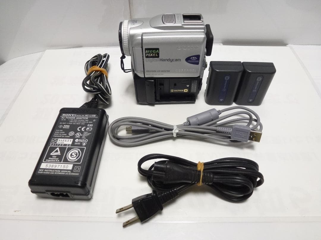動作品　Mini DV　ソニーデジタルビデオカメラ　SONY DCR-PC101