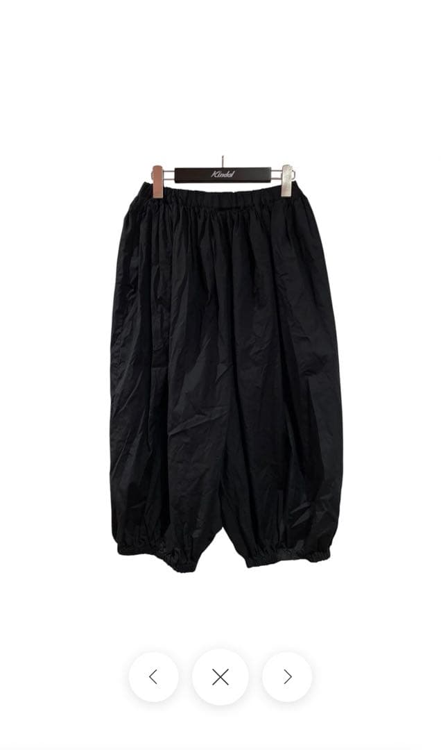 コムデギャルソン コムデギャルソン バルーンパンツ 18ss
