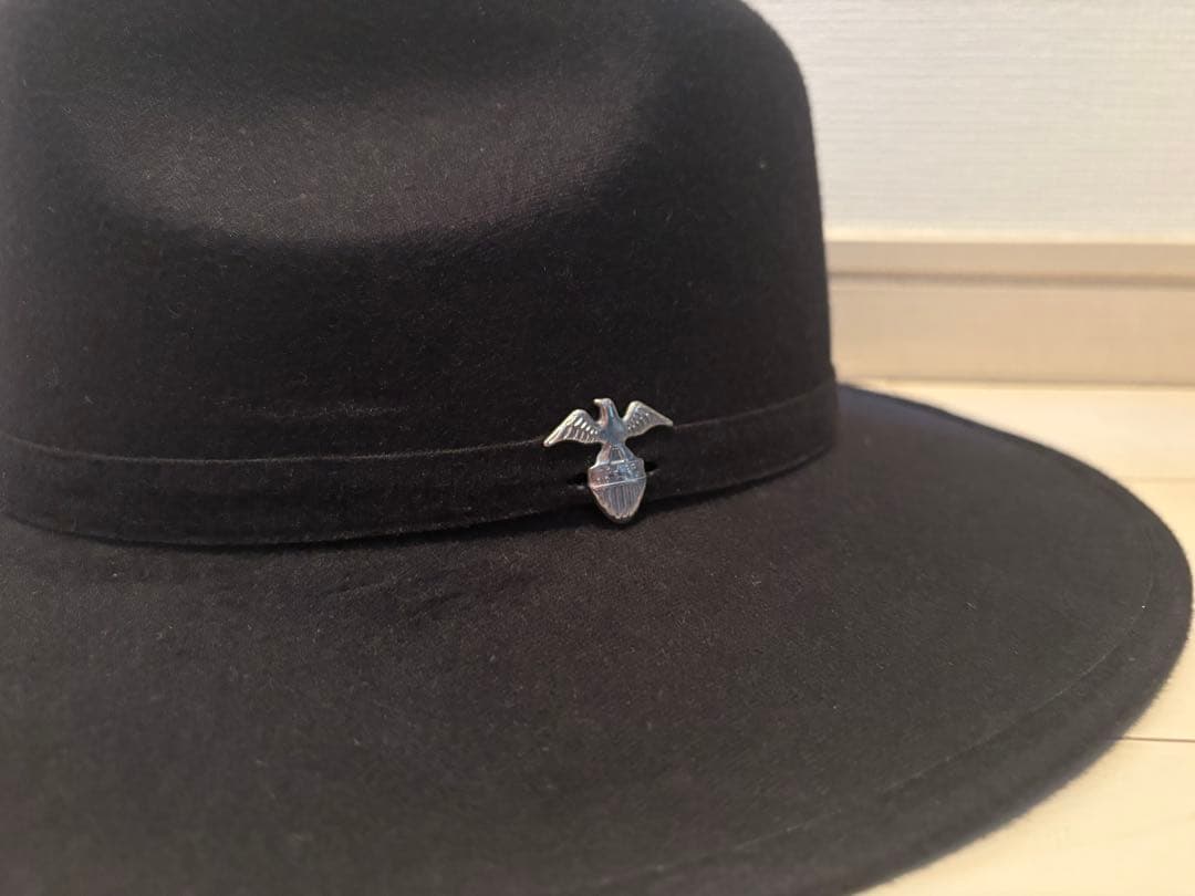 メキシカンハット Lサイズ 鷲のブローチ付き