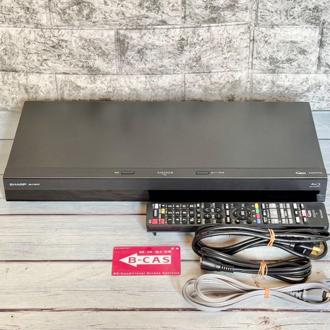 シャープ「アクオス・ブルーレイ」2B-C10DW1 HDD 1TB・2チューナー