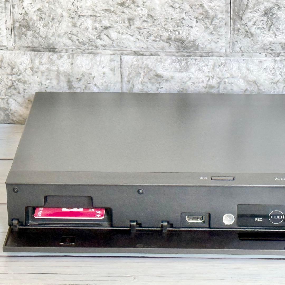 シャープ「アクオス・ブルーレイ」2B-C10DW1 HDD 1TB・2チューナー