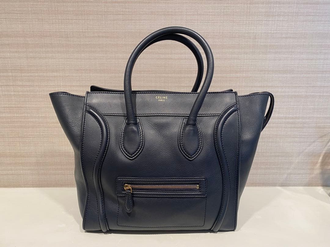 【Yuka様限定】セリーヌラゲージミニショッパートート　ネイビー