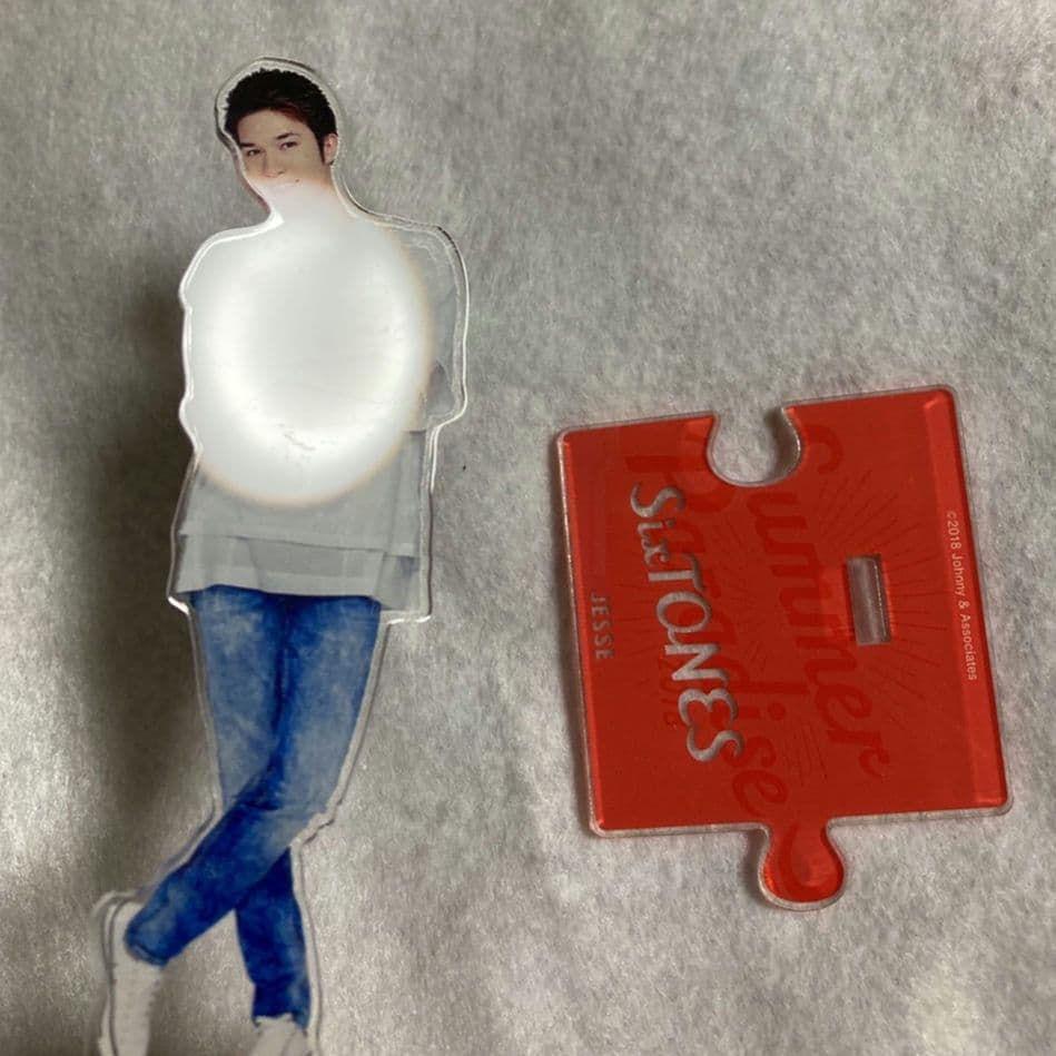 SixTONES ジェシー　アクリルスタンド　２個セット　サマパラ　アクスタ